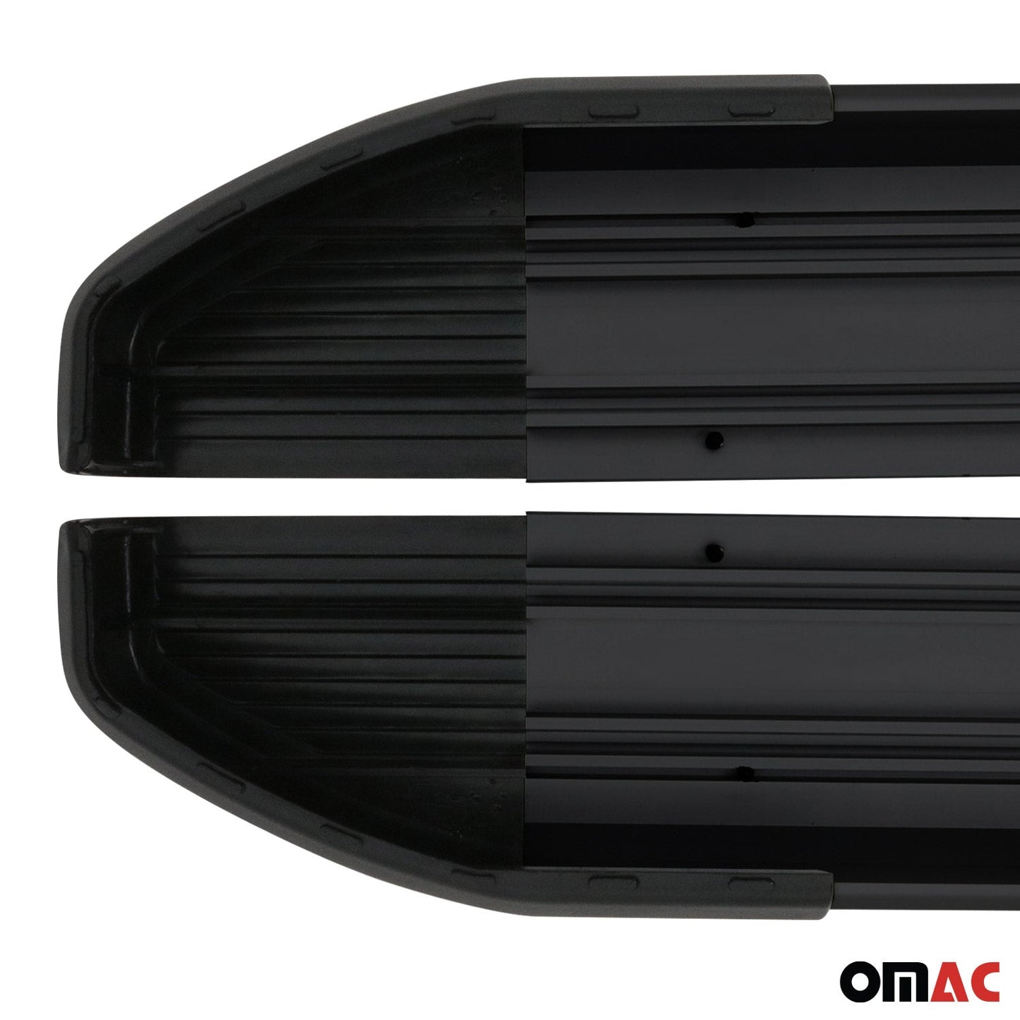 OMAC Side Steps Nerf Bars Running Board for Nissan Rogue Sport 2017-2022 Alu Black 2x 5007936B