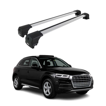 2018-2025 Audi Q5 Roof Rack Cross Bars Silver