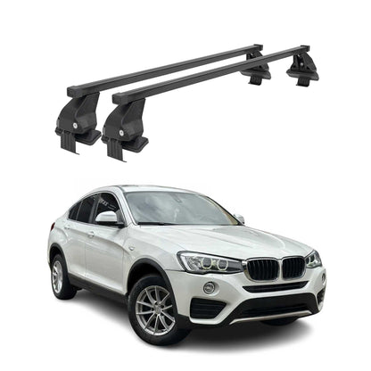 2015-2018 BMW X4 F26 Roof Rack Cross Bars Black
