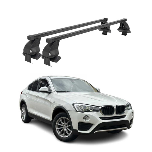 2015-2018 BMW X4 F26 Roof Rack Cross Bars Black