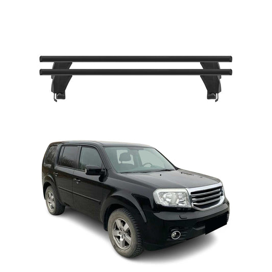 2009-2015 Honda Pilot Roof Rack Cross Bars Black