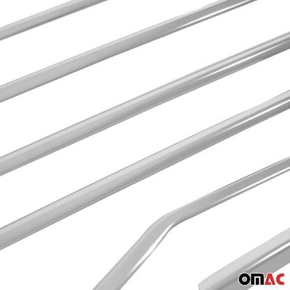 OMAC Window Molding Trim Streamer for Honda Accord 2018-2022 Silver 6Pcs Steel 3426141F