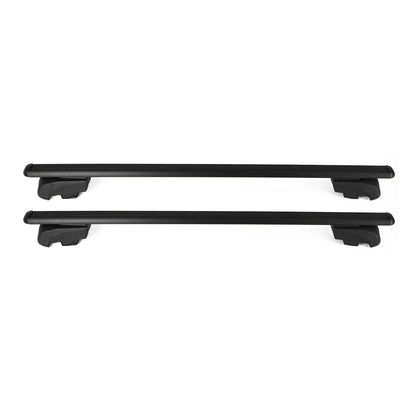 OMAC Lockable Roof Rack Cross Bars Luggage Carrier for Cadillac XT4 2019-2024 Black G003002