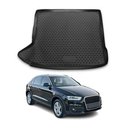 2013-2018 Audi Q3 / Q3 Quattro Cargo Liner Trunk Mat All Weather Black