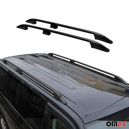 2014-2023 Ford Transit Connect SWB Roof Rack Rails Side Rails Black