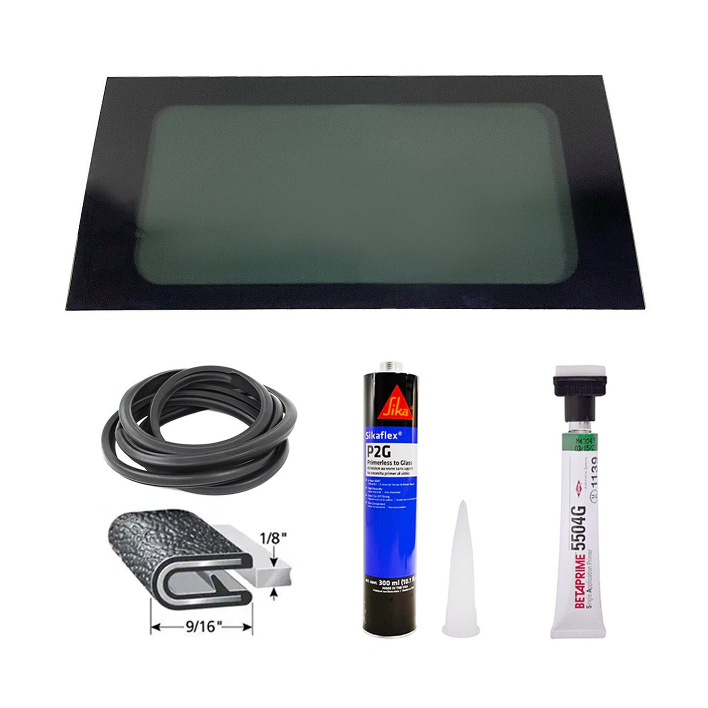 2014-2025 RAM ProMaster Window Glass Fit Kit Front Right Side Sliding Door