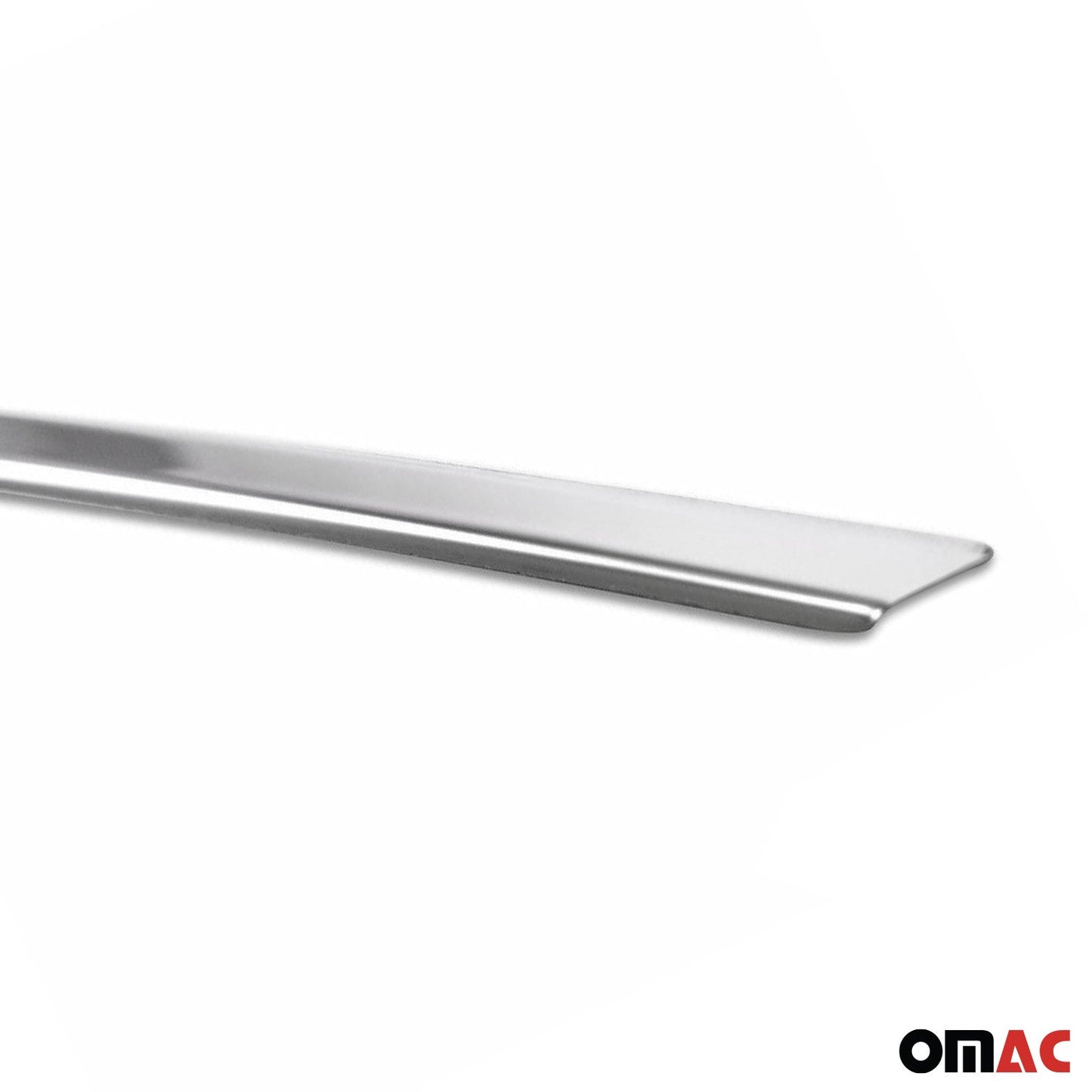 OMAC Trunk Tailgate Door Handle Cover for Audi A3 Sportback 2008-2013 Steel Silver A007362
