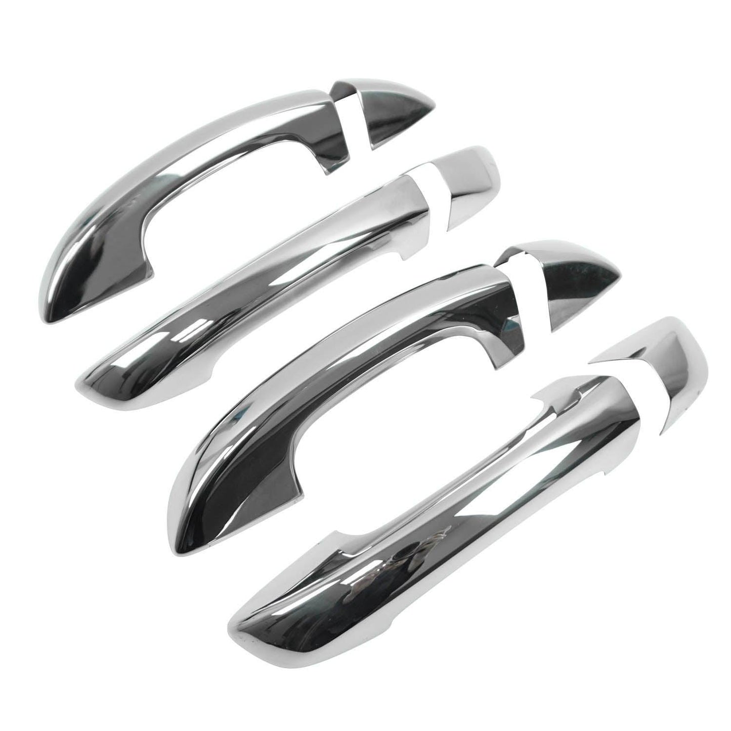 OMAC Car Door Handle Cover Protector for VW Golf Mk6 2010-2014 Steel Chrome 8 Pcs 7518041