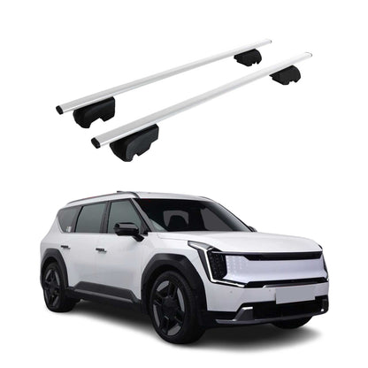 2024-2025 Kia EV9 Roof Rack Cross Bars Silver