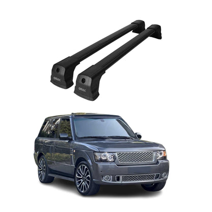 2002-2012 Land Rover Range Rover L322 HSE Supercharged Roof Rack Cross Bars Black