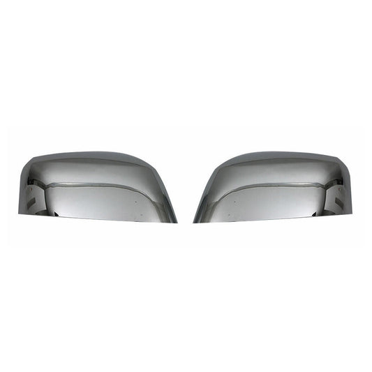 2005-2012 Nissan Pathfinder Side Mirror Cover Caps Stainless Steel Silver 2 Pcs