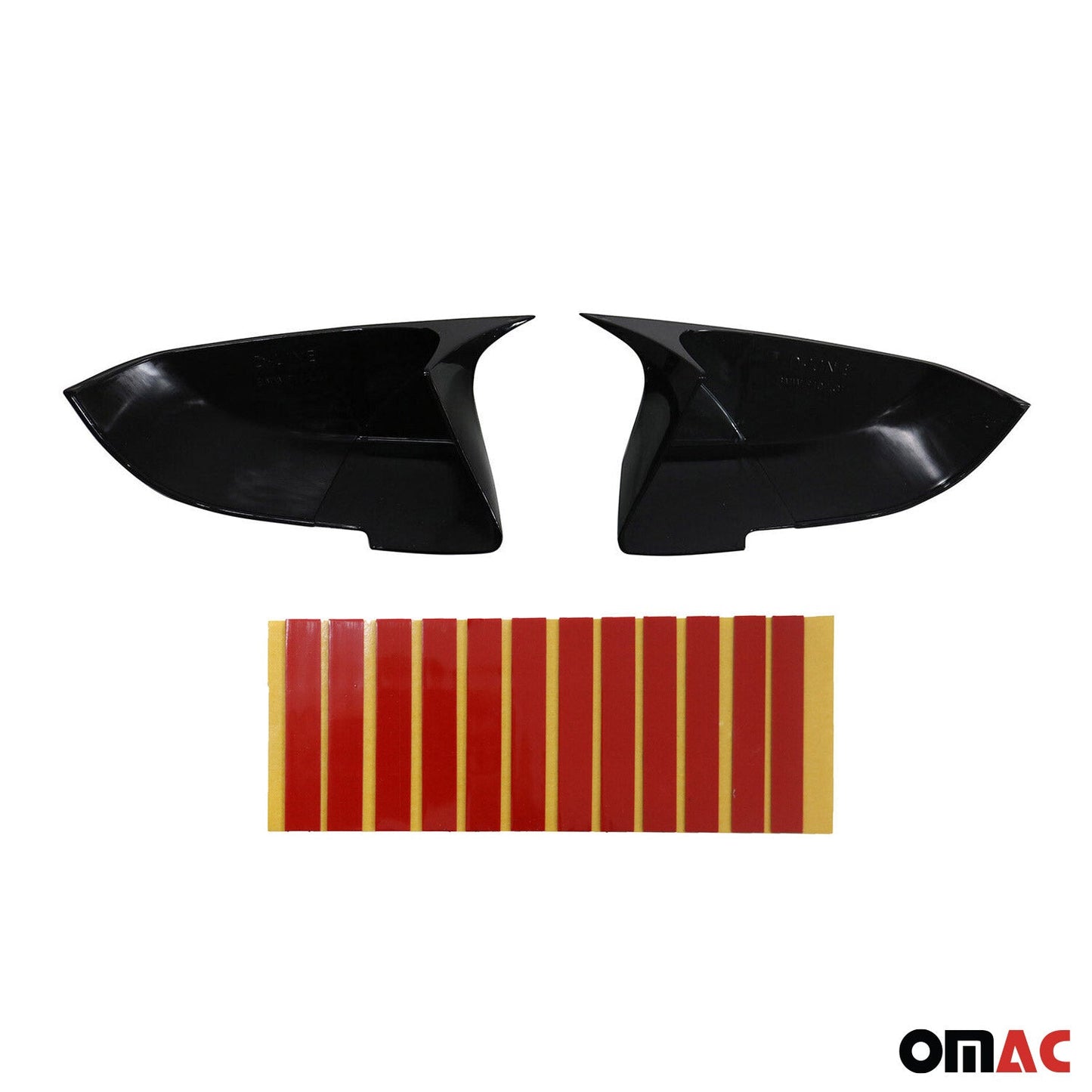 2014-2018 BMW 5 Series F10 F11 F18 2014-2018 FL Side Mirror Cover ABS Black Gloss 2Pcs