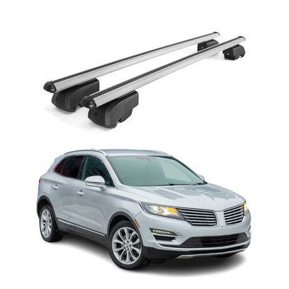 2015-2019 Lincoln MKC Roof Rack Cross Bars Silver