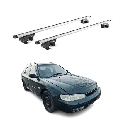 1994-1997 Honda Accord Roof Rack Cross Bars Silver