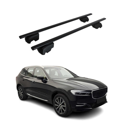 2018-2026 Volvo XC60 Roof Rack Cross Bars Black