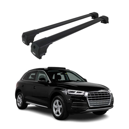 2018-2025 Audi Q5 Roof Rack Cross Bars Black