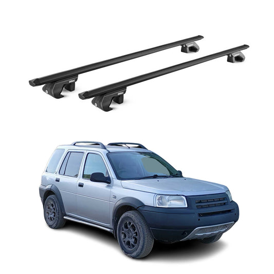 1996-2006 Land Rover Freelander Roof Rack Cross Bars Black