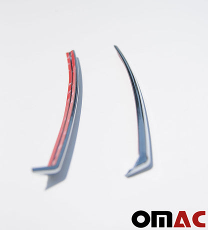 OMAC Trunk Tail Light Trim Frame for Honda Accord 2008-2012 Chrome Silver 2 Pcs 3406104