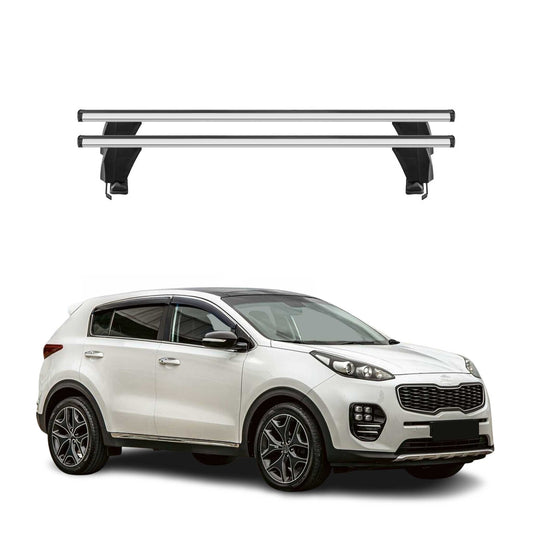 2017-2022 Kia Sportage Roof Rack Cross Bars Silver