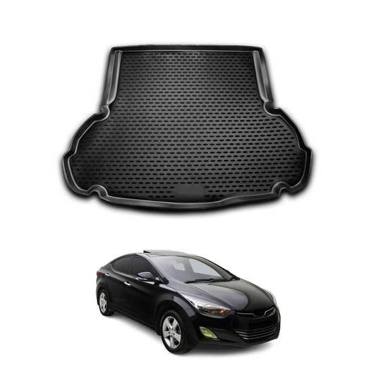 2011-2013 Hyundai Elantra Cargo Liner Trunk Mat All Weather Black