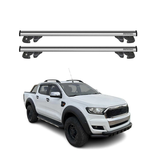 2019-2023 Ford Ranger Roof Rack Cross Bars Silver