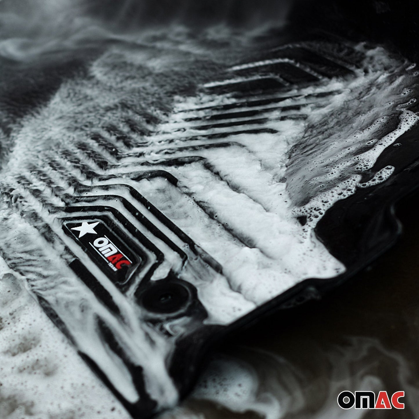 OMAC OMAC Premium Floor Mats for Audi Q3 2015-2018 All-Weather Heavy Duty Black VRT1117464-12