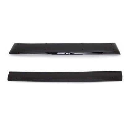 2014-2022 RAM ProMaster Windshield Sun Visor & Bug Shield Hood Deflector Kit 2Pcs Smoke