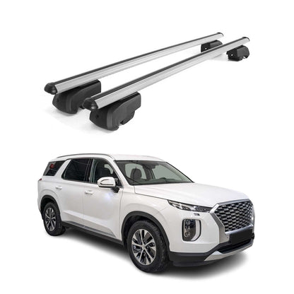 2020-2025 Hyundai Palisade Roof Rack Cross Bars Silver
