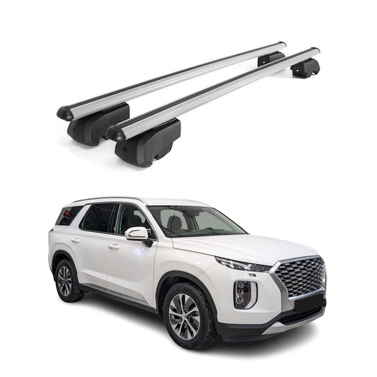 2020-2025 Hyundai Palisade Roof Rack Cross Bars Silver