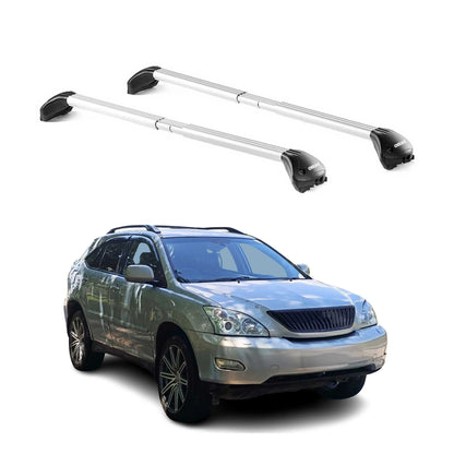 2003-2015 Lexus RX Roof Rack Cross Bars Silver