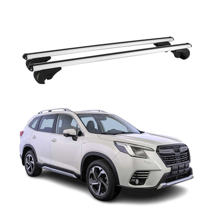 2019-2024 Subaru Forester Roof Rack Cross Bars Silver