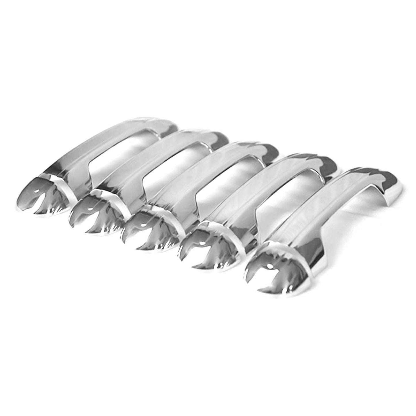 OMAC Car Door Handle Cover Protector for Ford Transit Connect 2010-2013 Steel 10 Pcs '2620042