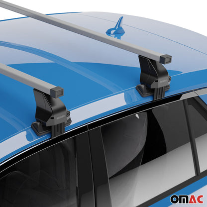 2016-2023 Toyota Tacoma Roof Rack Cross Bars Silver