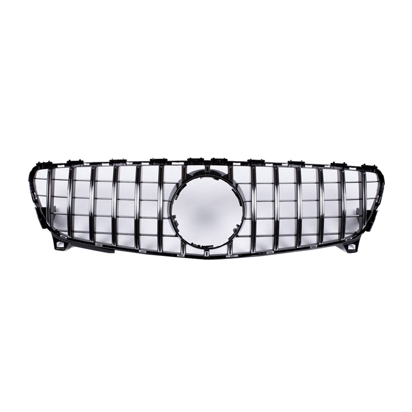 OMAC Front Bumper Grille for Mercedes A Class W176 2013-2018 GT Silver 4747P082GTS