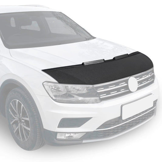 OMAC Car Bonnet Mask Hood Bra for VW Tiguan 2018-2024 Carbon Black 1 Pc 7548BSC4