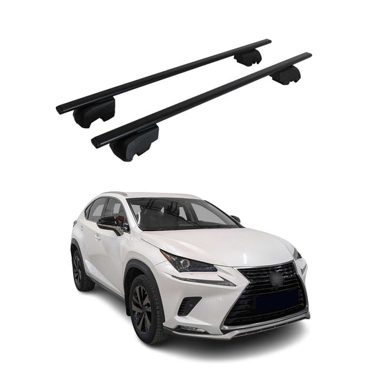 2015-2021 Lexus NX Roof Rack Cross Bars Black
