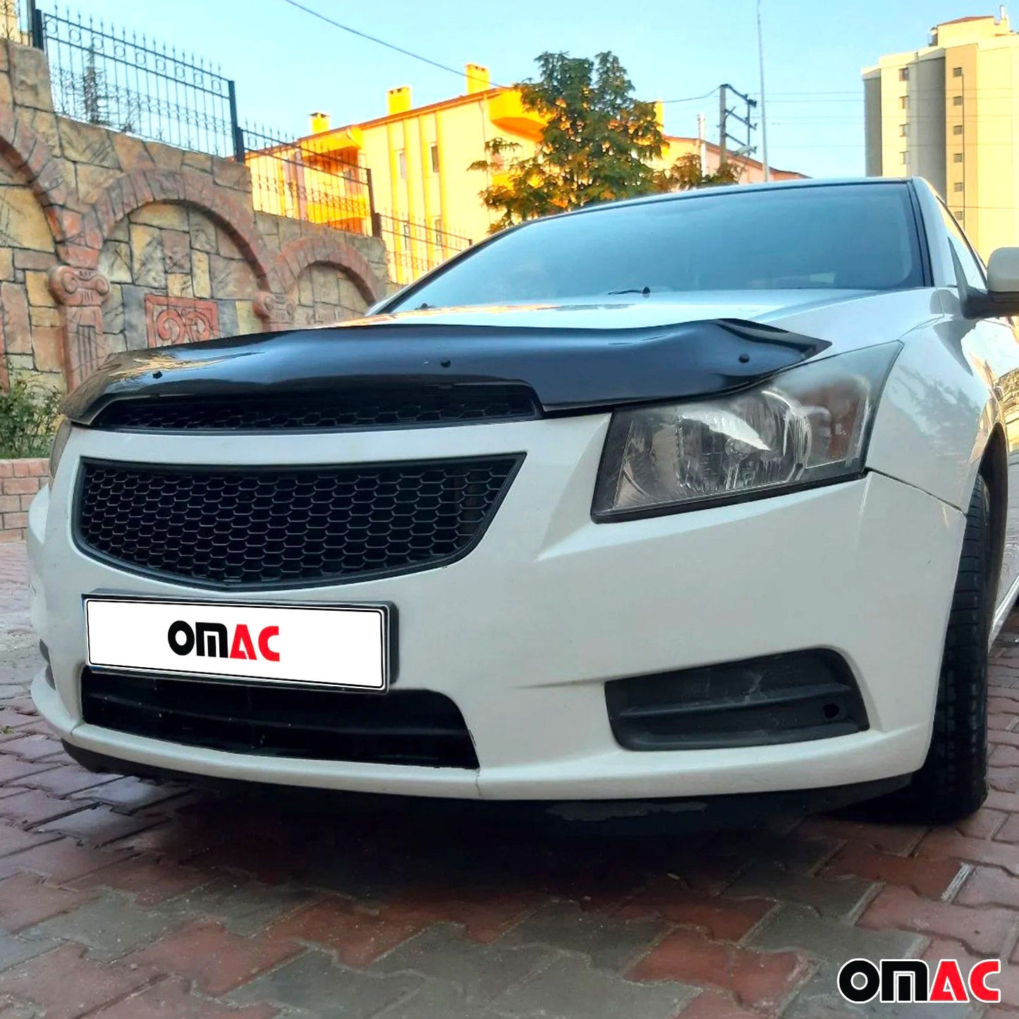 2011-2015 Chevrolet Cruze Front Bug Shield Hood Deflector 1 Pc Smoke