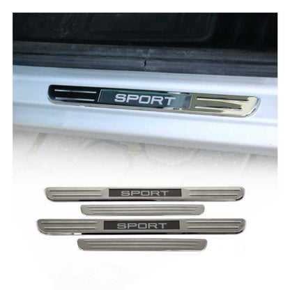 2015-2022 VW Passat B8 Door Sill Scuff Plate Illuminated Sport Stainless Steel 4x