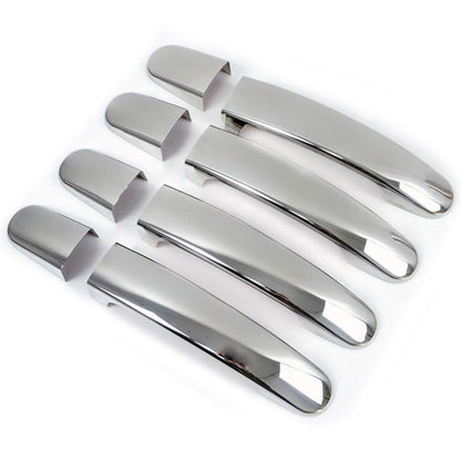 2015-2024 Ford Transit 150 Car Door Handle Cover Protector Stainless Steel 8 Pcs