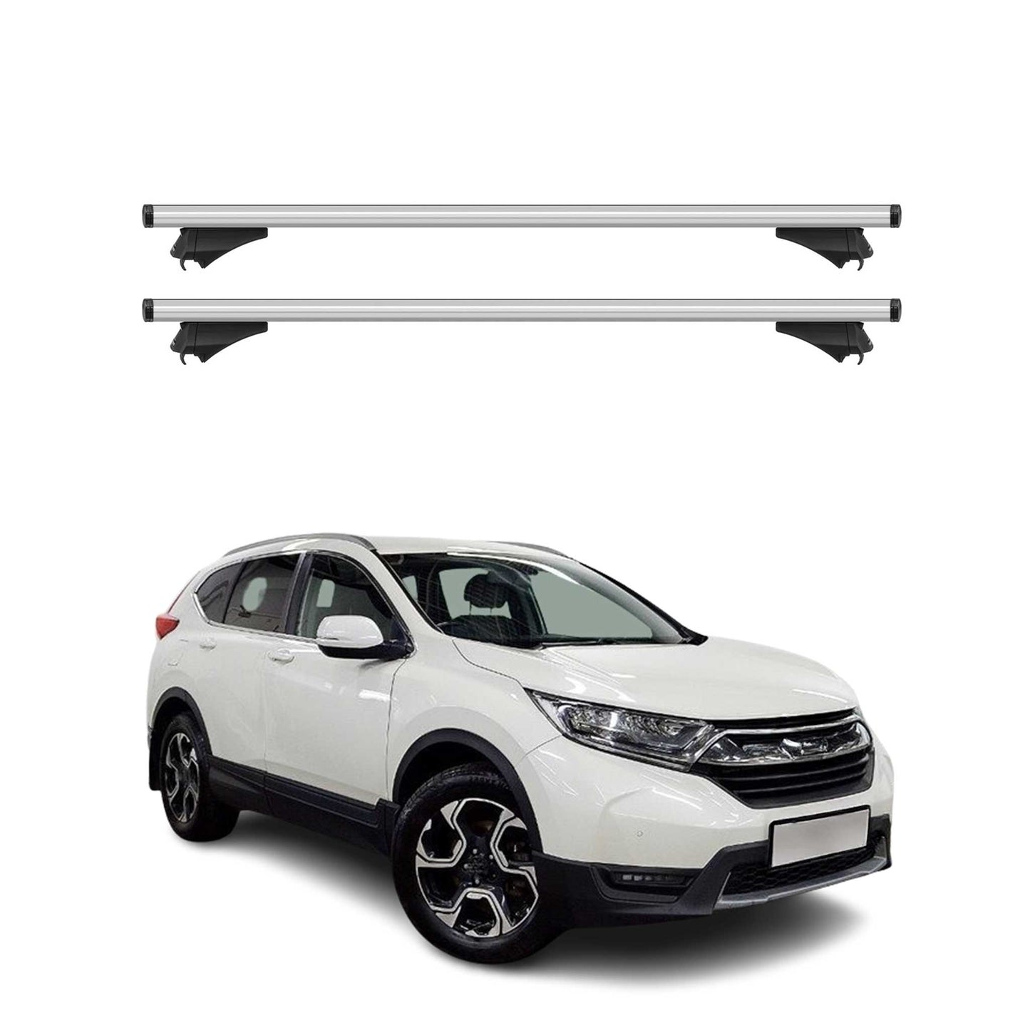 2017-2022 Honda CR-V Roof Rack Cross Bars Silver