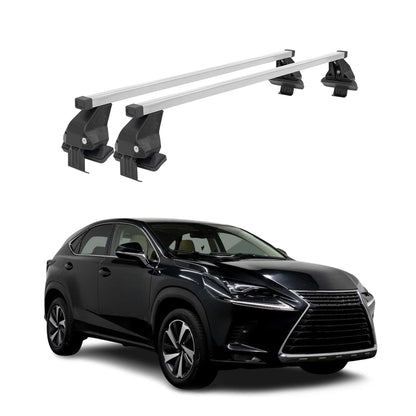 2015-2021 Lexus NX Roof Rack Cross Bars Silver
