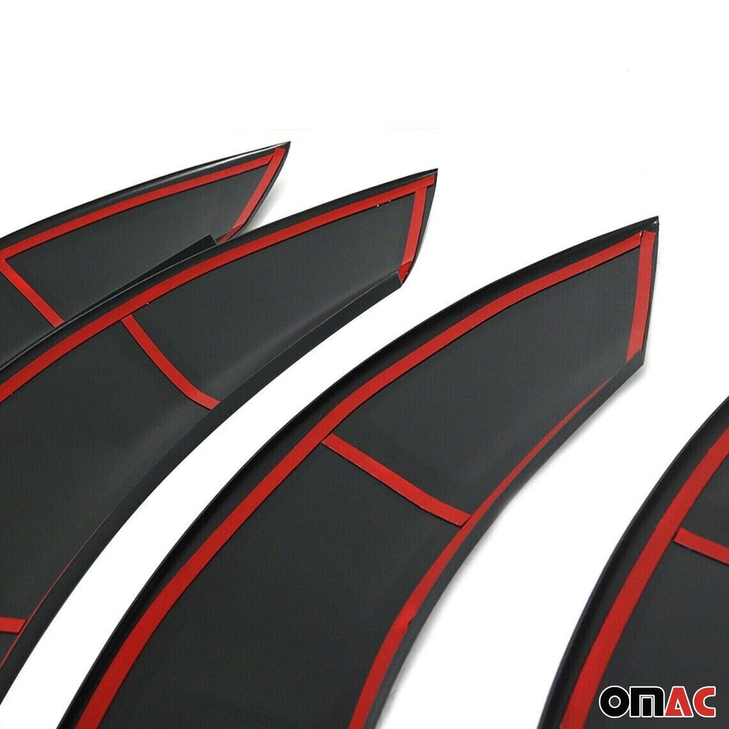 OMAC Fender Flares Wheel Protector for Mercedes Sprinter W907 910 2019-2024 Black 4x 4745FF001