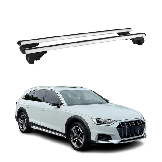 2017-2024 Audi A4 Allroad B9 Roof Rack Cross Bars Luggage Carrier 2 Pcs