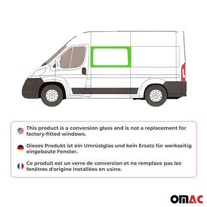 2014-2024 RAM ProMaster Window Glass Front Left Side L2 L3 L4