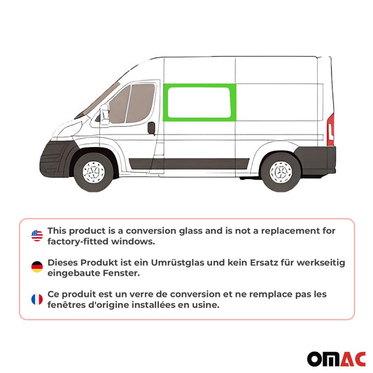 2014-2024 RAM ProMaster Window Glass Front Left Side L2 L3 L4