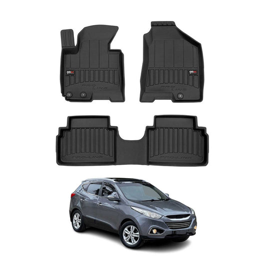 2010-2015 Hyundai Tucson Premium Floor Mats Liners Full Set All Weather Heavy Duty
