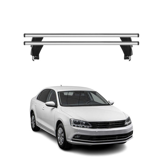 2011-2018 VW Jetta A6 Roof Rack Cross Bars Silver