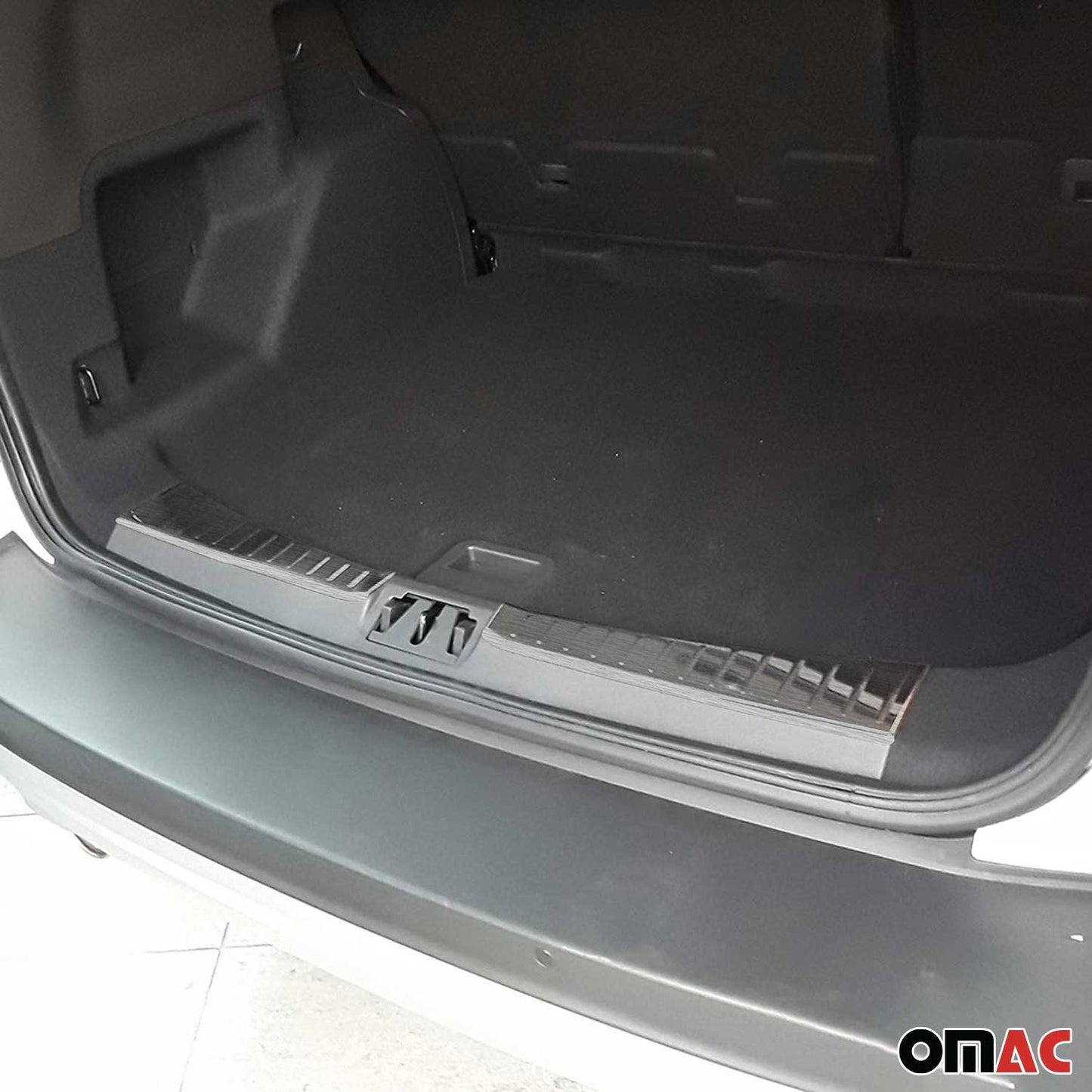 2017-2019 Ford Escape Trunk Sill Cover Bumper Protector Stainless Steel Brushed 2 Pcs