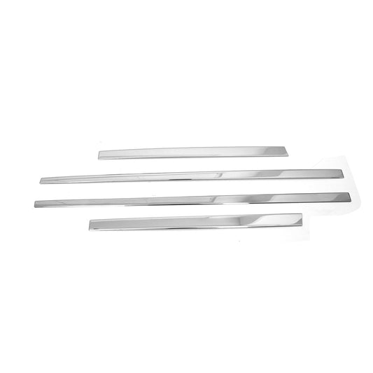 OMAC Side Door Molding Trim Skirt Garnish for Kia Sportage 2017-2022 Steel Silver 4x 4022131F