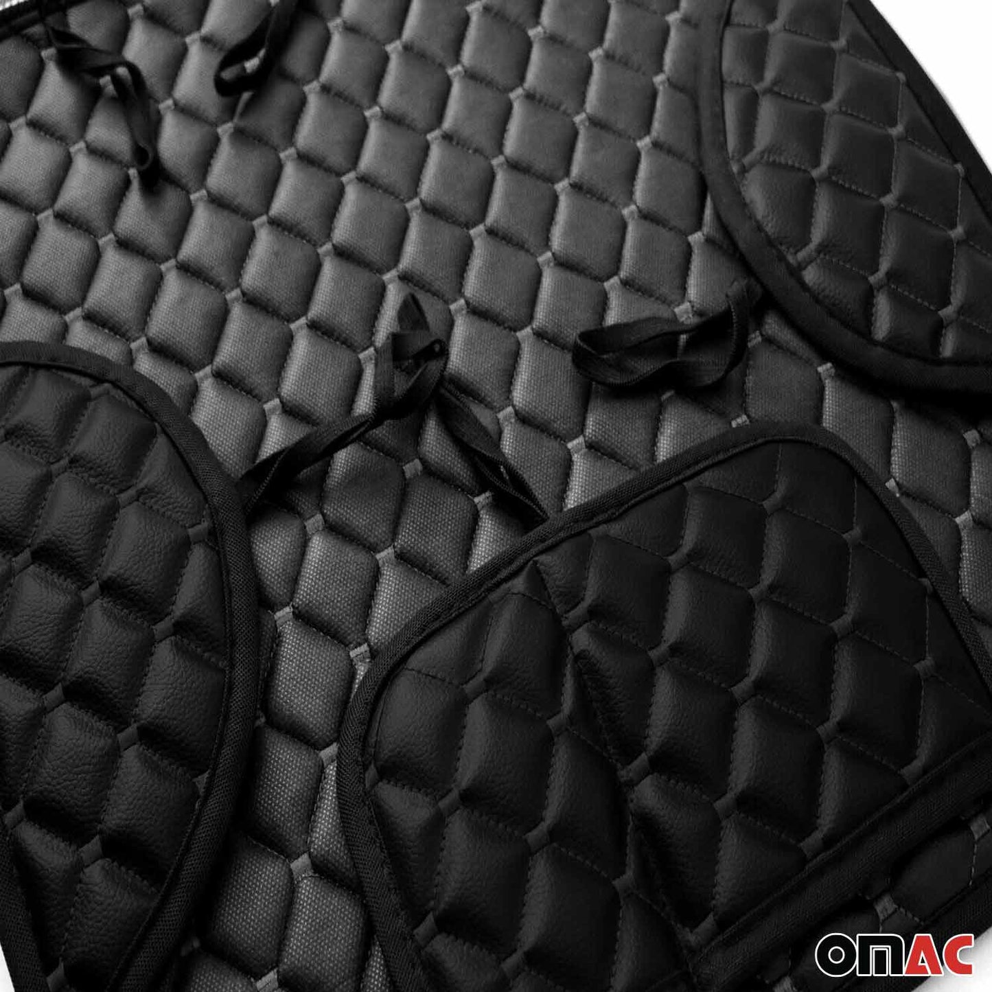 Acura Leather Breathable Front Seat Cover Pads Black